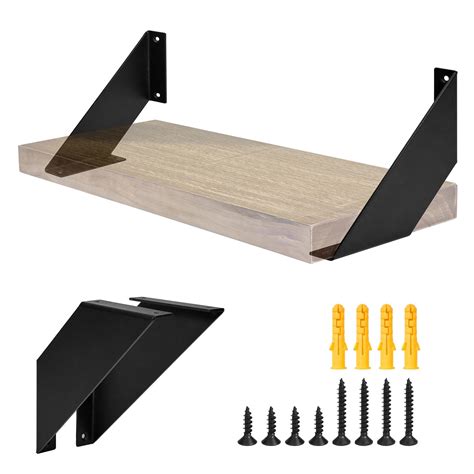 angle brackets for floating shelves